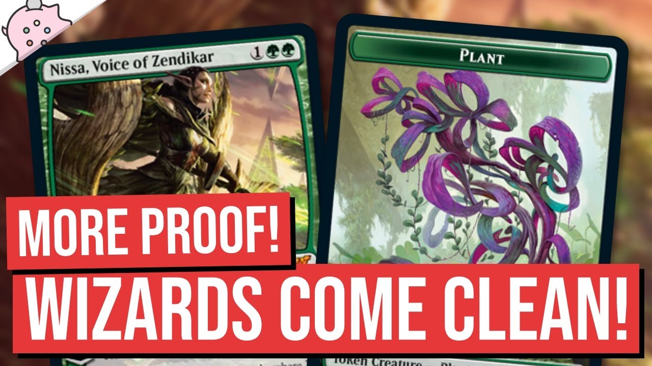 More Proof! Wizards Come Clean! | Nissa Plant Token | Upgrades Unleashed Precon | Neon Dynasty | MTG