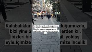 Arz-U Hali Allaha Sunmaktır Dua Şarnuriöztürk Şarnuri