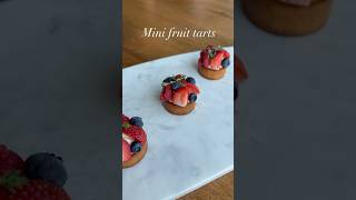 Testing recipes for my sister’s wedding desserts mini fruit tart tarte baking dessert