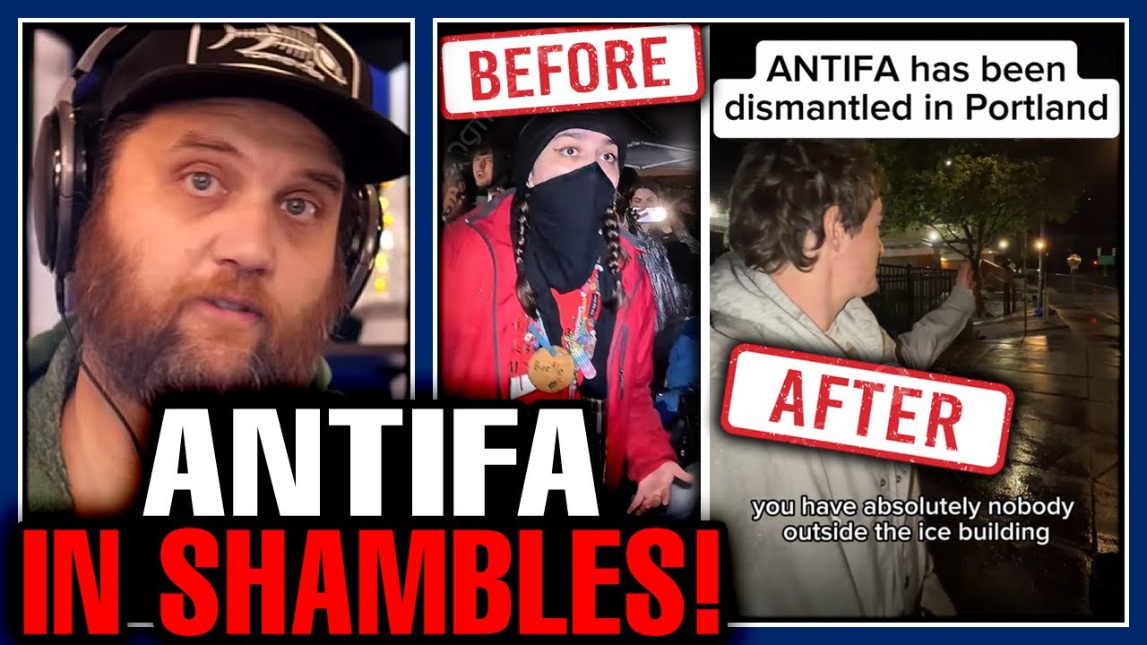 Antifa In Full Blown Panic As Patriots Over-Run Them, Heckle Them & Tear Down Entire Encampment