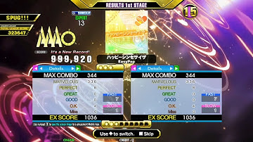 [DDR A3] ハッピーシンセサイザ (Happy Synthesizer) (ESP-13) 999,920 PFC