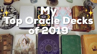 My Top Oracle Decks of 2019