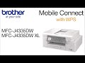MFCJ4335DW set up wireless with WPS - mobile device