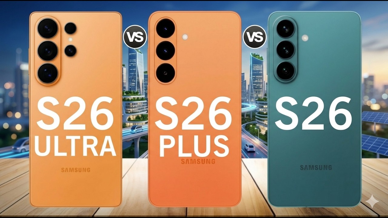 Samsung Galaxy S26 vs S26 Plus vs S26 Ultra – Full Comparison 2026!