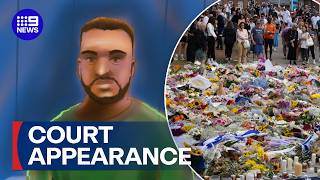Accused Bondi terrorist in court for the first time 9 News Australia