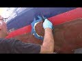 Just About Sailing August 2 2017 - Removing thru-hulls and glassing over the resulting holes