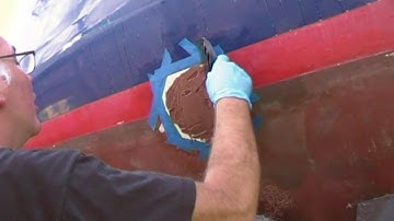 Just About Sailing August 2 2017 - Removing thru-hulls and glassing over the resulting holes