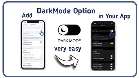 How to add Darkmode Feature in your app in sketchware