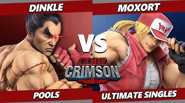 Code Crimson 2 - Dinkle (Kazuya) Vs. Moxort (Terry) Smash Ultimate - SSBU