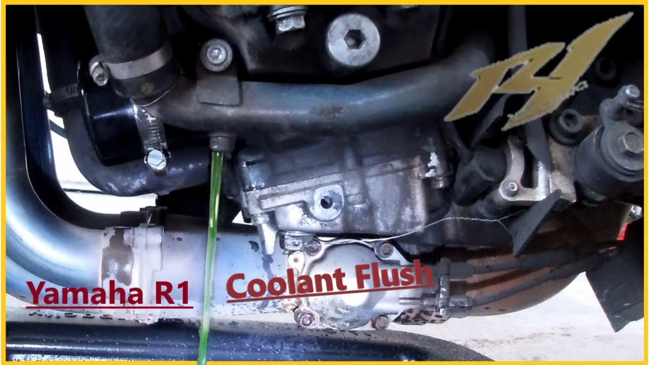 Yamaha R1 Coolant Flush HOW TO YouTube