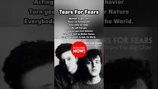 Tears For Fears | Everybody Wants To Rule The World shorts