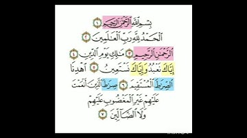 #سورة_الفاتحة_برواية البزى عن ابن كثير المكى القارئ أحمد ديبان#