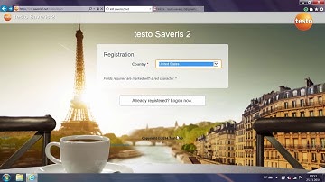 testo Saveris 2  Registration Video
