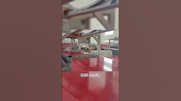 Red PVC Foam Board Production | BOARDWAY