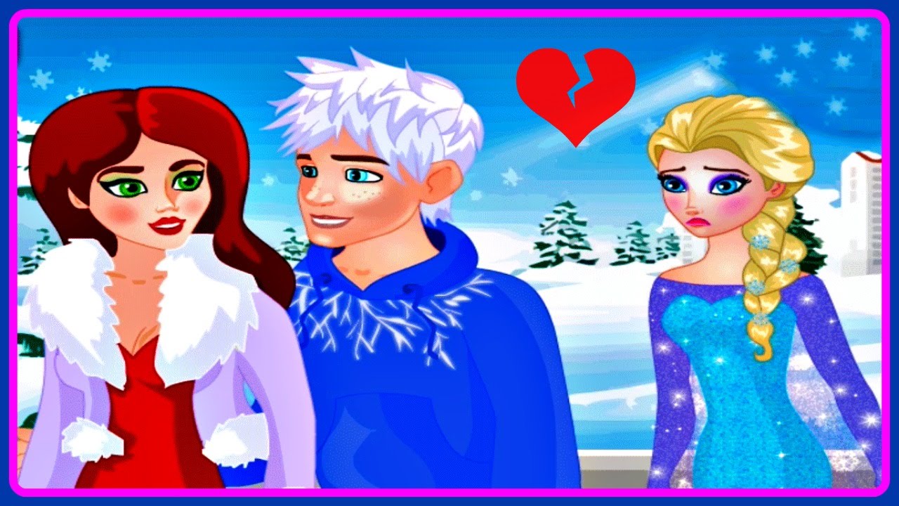 ♡ Disney Princess Frozen Elsa Breaks Up With Jack Frost ♡ Amazing Game For  Kids - Youtube