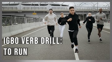 Igbo verb drill / Conjugation |  To run - Ịgba ọsọ | Igbo language