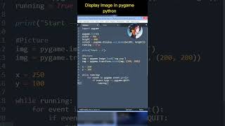Pygame - Display image pygame in python || How to make game using python