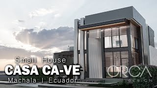 CASA CA-VE | Small 2000sq.ft. Home With Elevator | Machala | 200m2 | ORCA by Orca Design Ec 15,047 views 1 year ago 8 minutes, 32 seconds