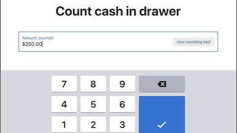 How To Open & Close the Register With The Shopify POS Appp