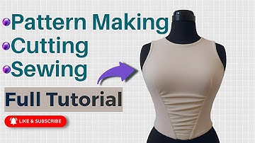 3-Step Bodice Tutorial: Pattern Making + Cut & Sew + Mannequin Fit