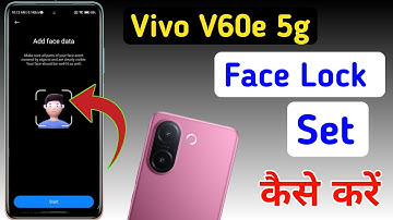 Vivo V60e 5g face lock setting / Vivo V60e 5g me face unlock kaise lagaen / Vivo V60e 5g face lock