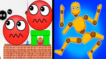 Play TikTok Gameplay HIDE BALL vs RAGDOLL BREAK - Level Up Funny Games