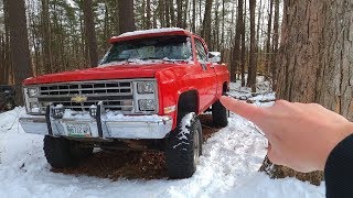 NOT GOOD - 30+ Year Old Truck Has MAJOR Issue!