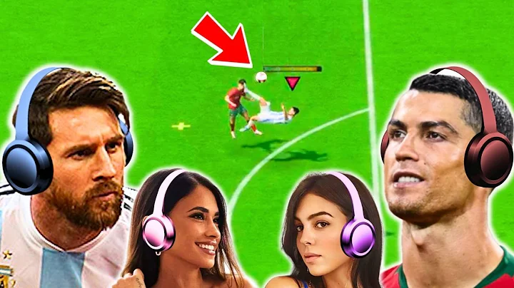 Messi & Ronaldo play FC 25 - ANTONELA vs GEORGINA REMATCH!