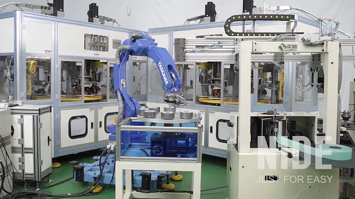 New product Fully automatic three phase stator production line with app remote  operation