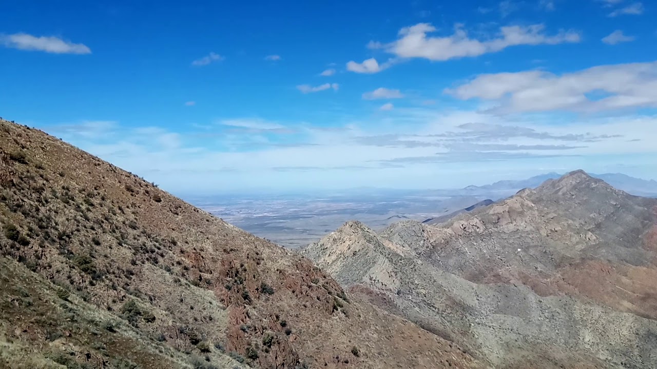 Franklin Mountains - North Peak trail