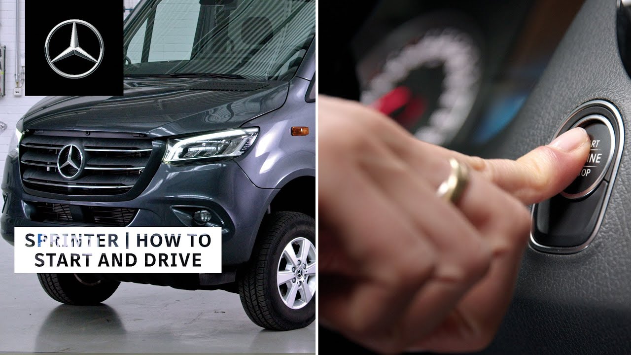 Mercedes-Benz Sprinter 2024 | How To Start The Van - YouTube