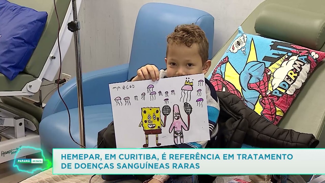 Hemepar, em Curitiba, é referência em tratamento de doenças sanguíneas raras