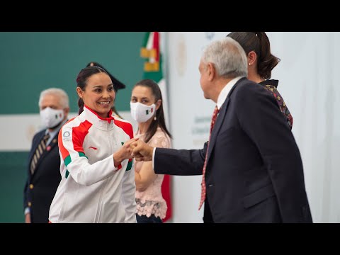 Abanderamiento de la Delegación Mexicana, XXXII Juegos Olímpicos Tokio 2020.