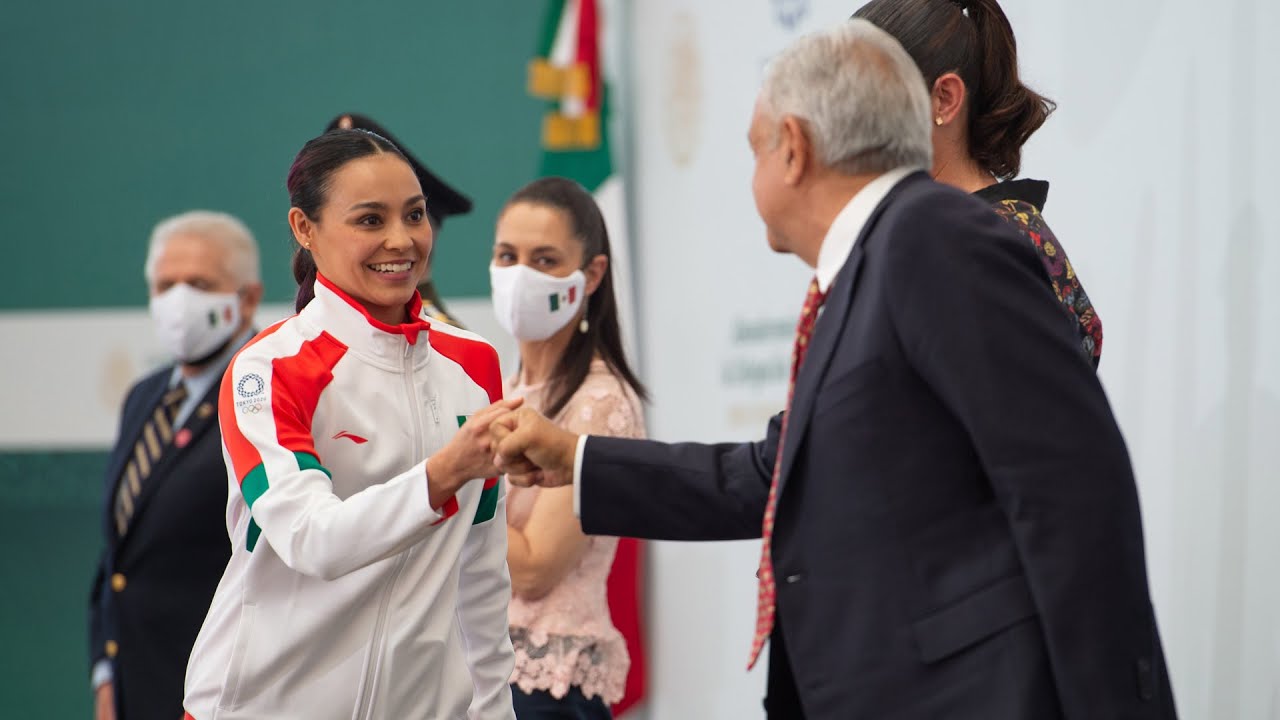 Abanderamiento de la Delegación Mexicana, XXXII Juegos Olímpicos Tokio 2020.