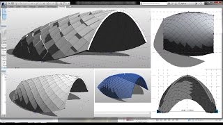 BIM  Revit Adaptive Component 02 Organic Form Modeling Panel