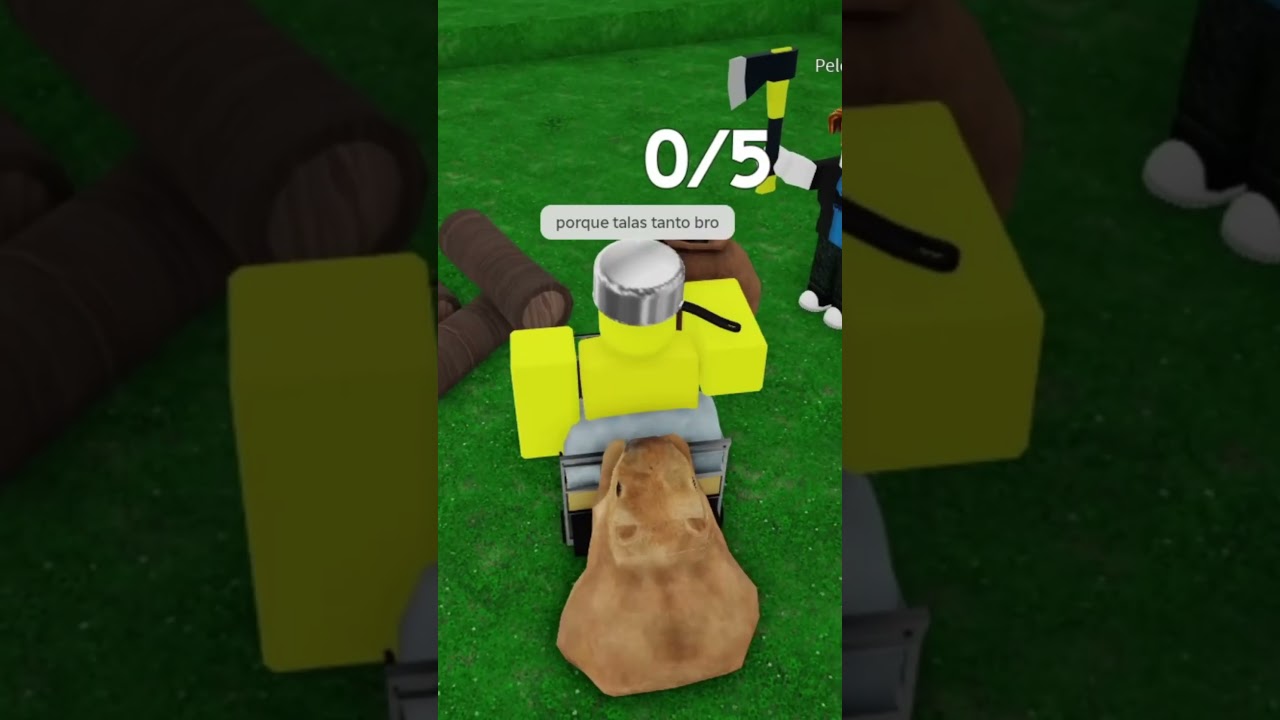 Este pelotocino solo talaba arboles pero... en roblox #roblox #99nochesenelbosque  #robloxedit