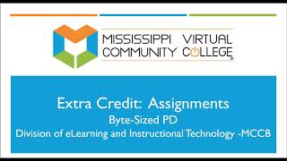Extra Credit: Assignments