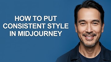 How to Put Consistent Style In Midjourney - KevinHowTo