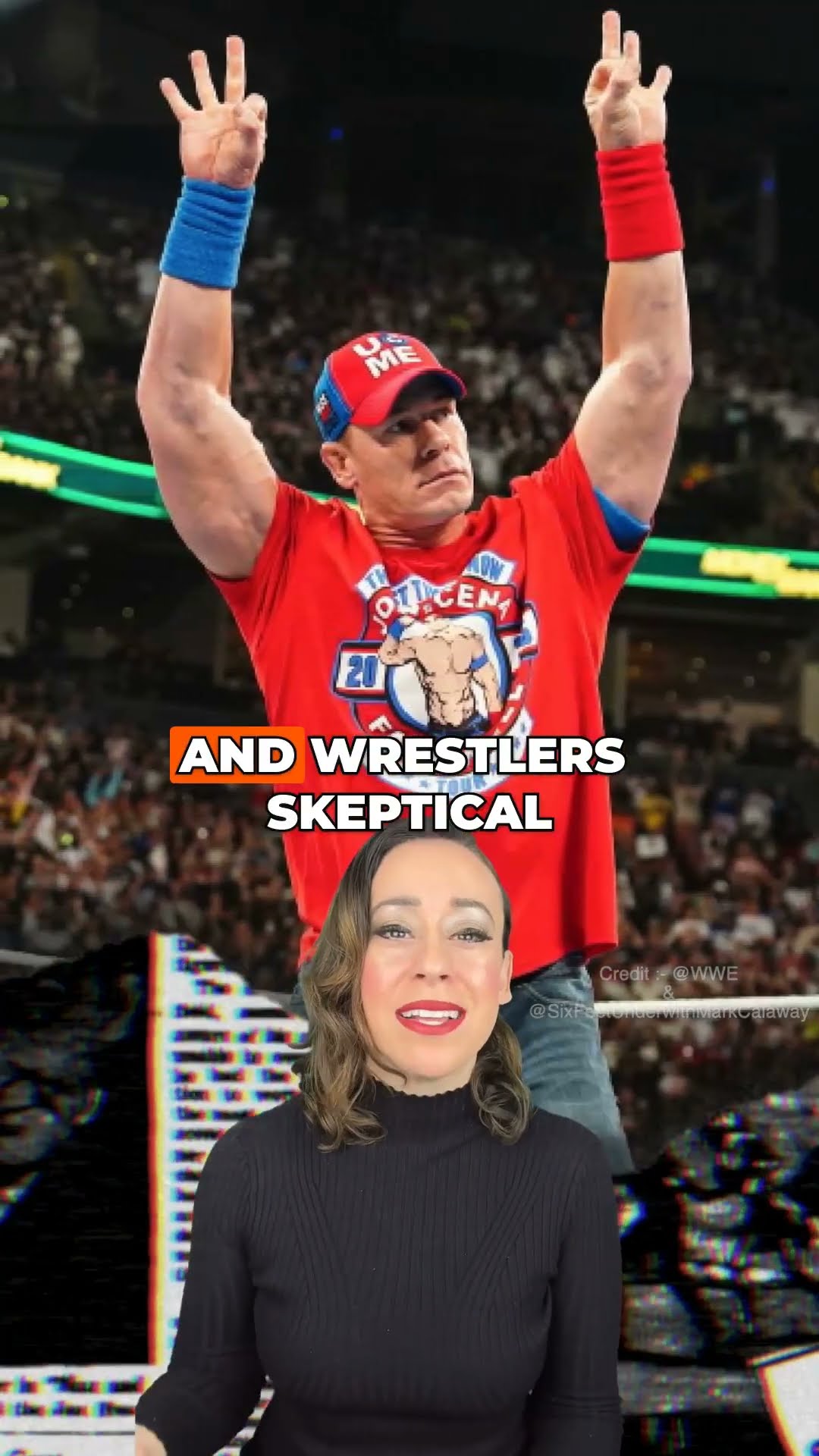 John Cena’s retiring?  Well Jey Uso isn’t buying it!  #JohnCena #WWE #JeyUso #shorts