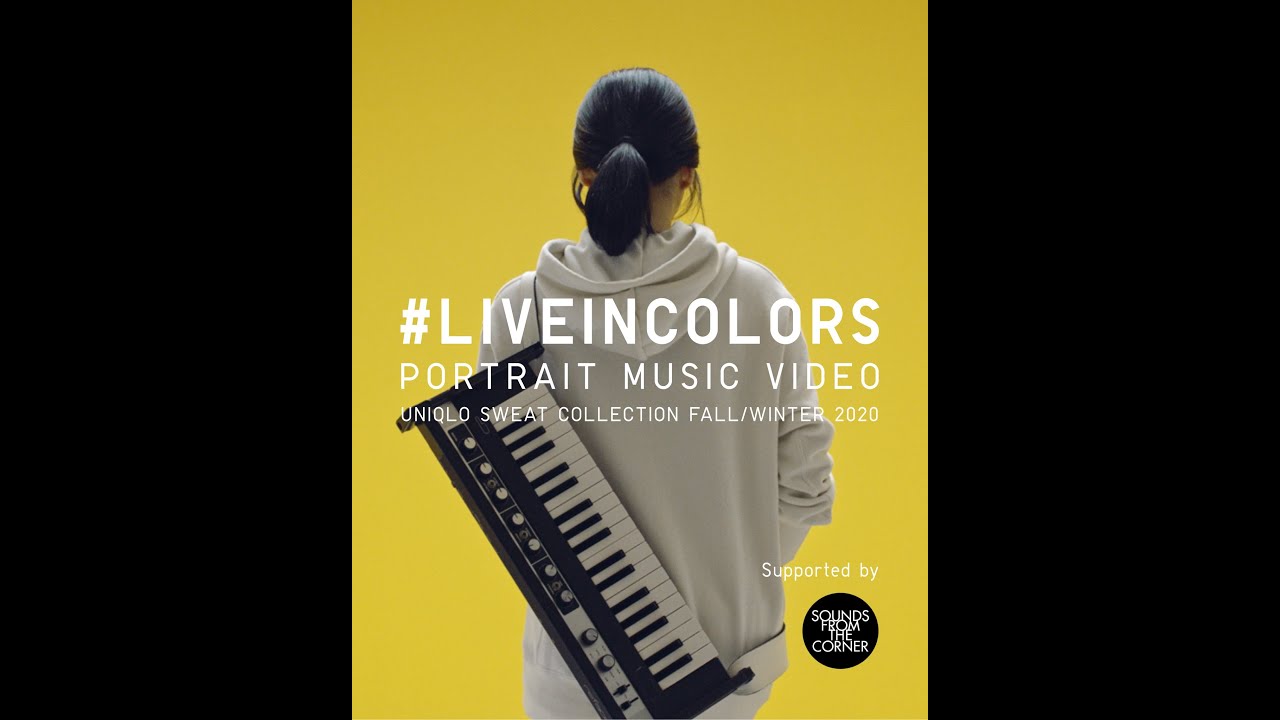 LIVE IN COLORS - UNIQLO SWEAT COLLECTION FALL/WINTER 2020 - YouTube