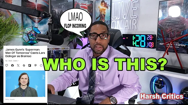 James Gunn  New Brainiac Actor for Superman Man of Tomorrow SUCKS!!!