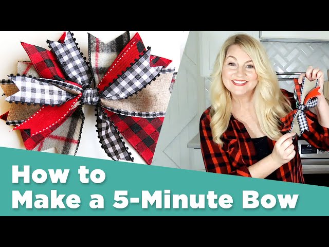 Super Easy Bow Making - House Of Hipsters