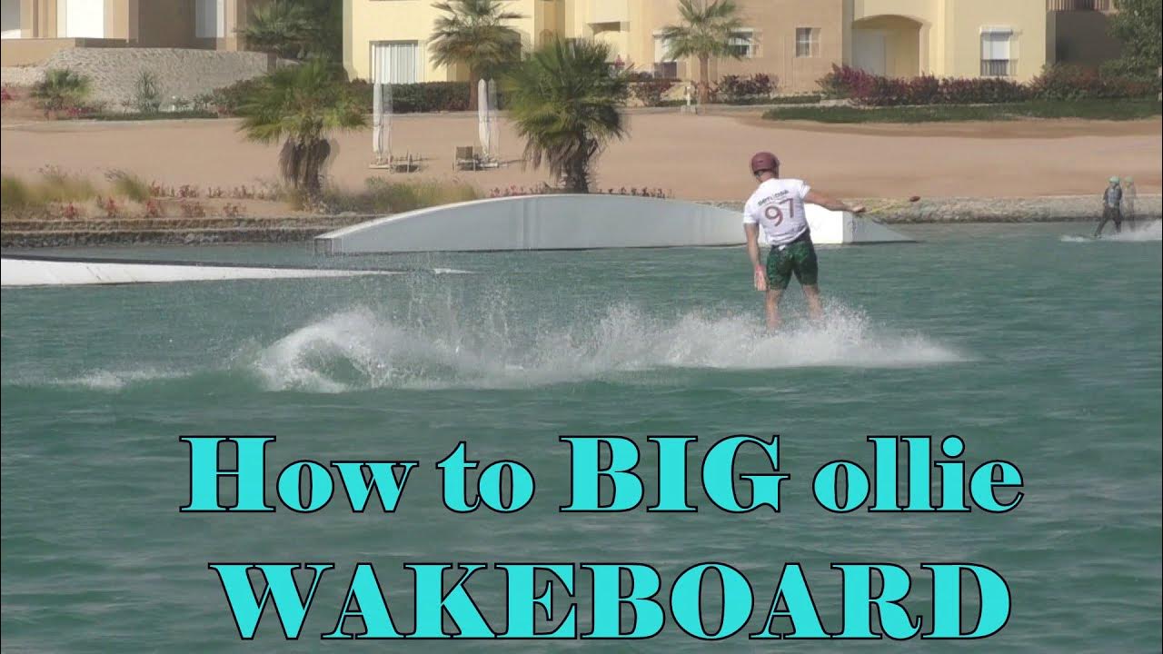 How to Ollie Wakeboard. Wakeboard tutorial. Big ollie. Как научится