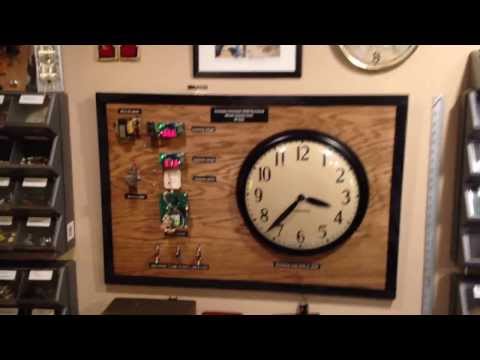 1939 Stromberg Carlson Minute Impulse Clock - driven with a Parallax Basic Stamp