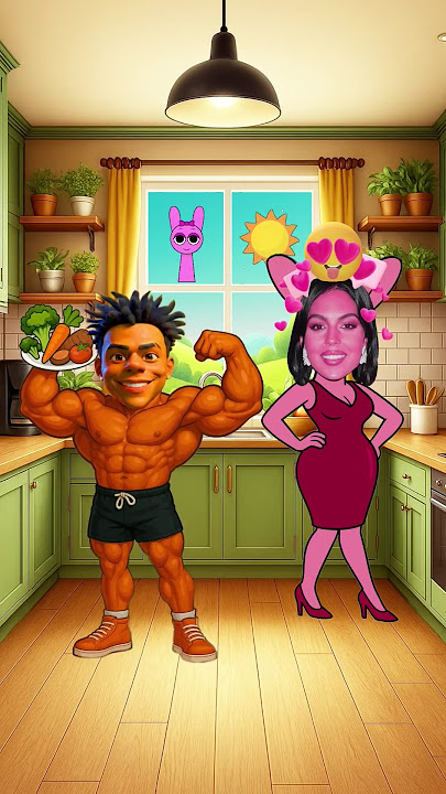 Pinky and Oren are getting healthy!! 💪🎀🧡🥦