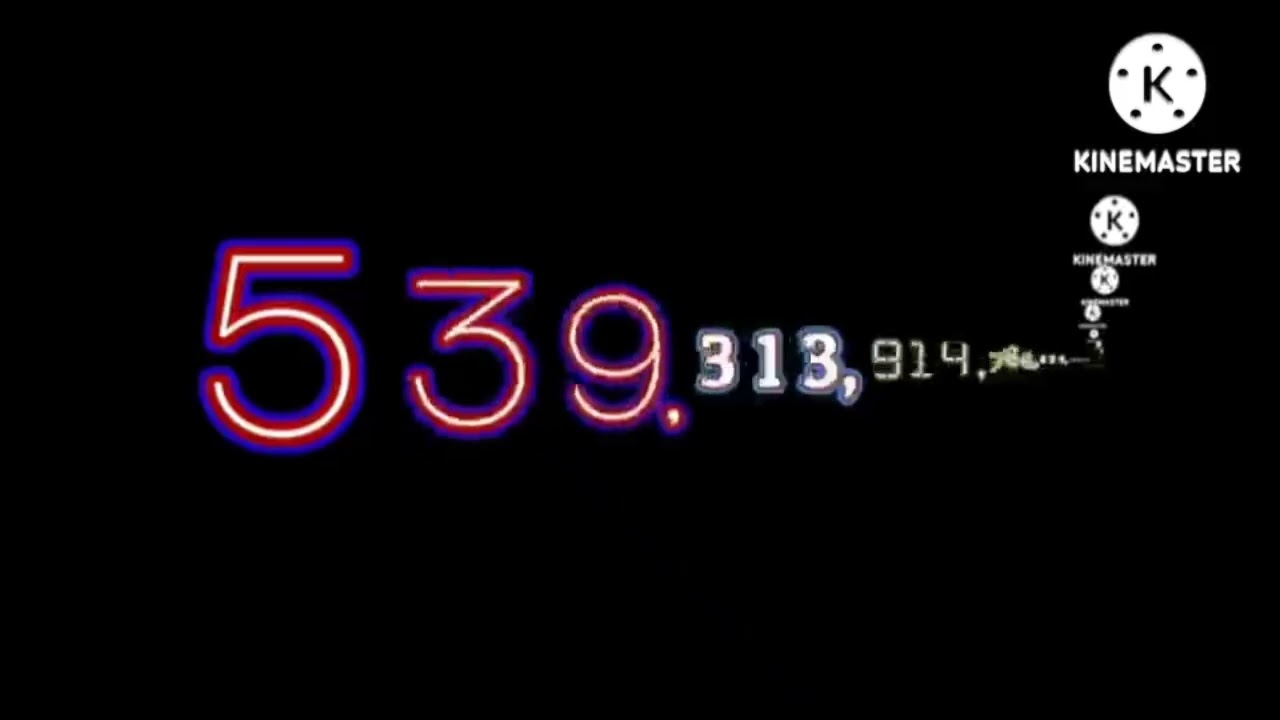 Numbers 0 to 1 Vigintillion with sound part 9/10