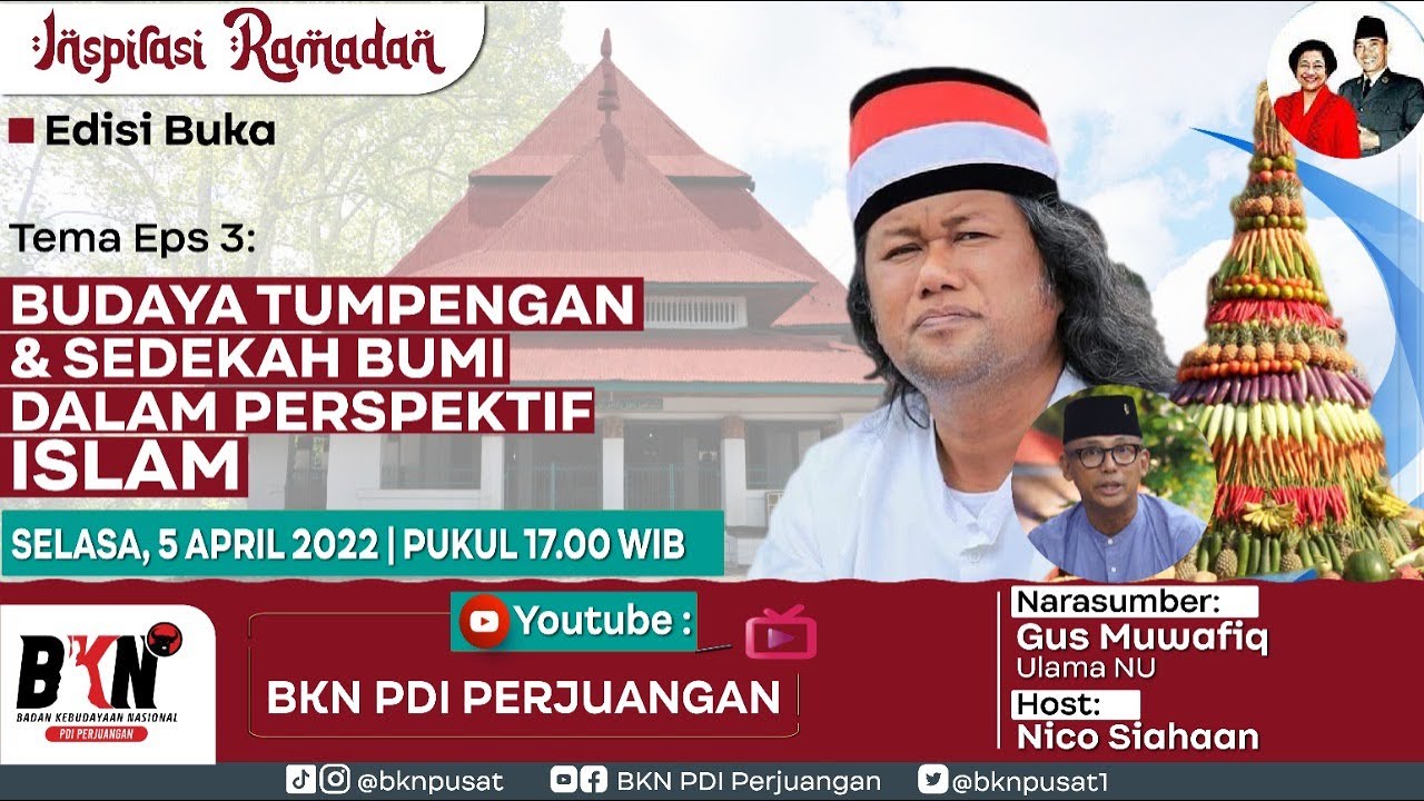 EPS 03 BUKA bersama Gus Muwafiq : Budaya Tumpengan dan Sedekah Bumi dalam Perspektif Islam