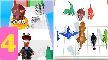 Monster Catch Run Funny Gameplay Walkthrough Part 4 (Android, iOS)