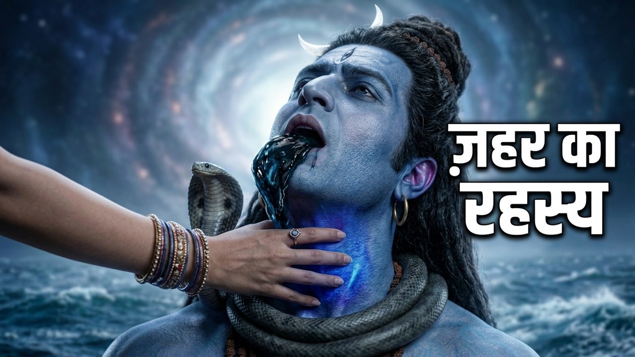 Shiv का वो रहस्य जो आज तक छुपाया गया — जब Parvati ने पकड़ लिया Neelkanth का कंठ ! | UNTOLD KATHA