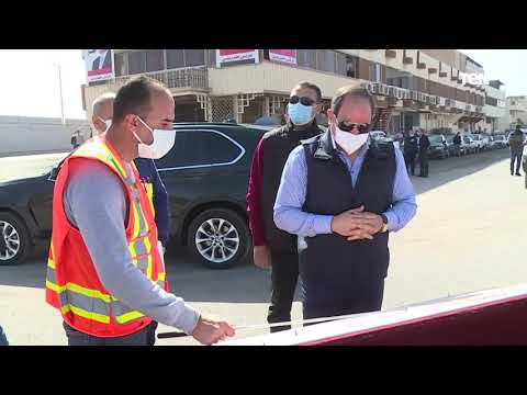 الرئيس عبد الفتاح السيسي يتفقد تطوير محور مسطرد بمنطقة شرق القاهرة